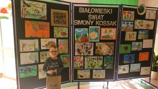 ilustracja do wpisu 
Rozstrzygnięcie II edycji konkursu plastycznego "Białowieski świat przyrody Simony Kossak"